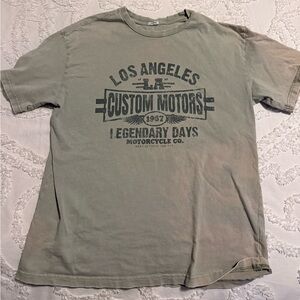Garage Custom Motors Gray Tee